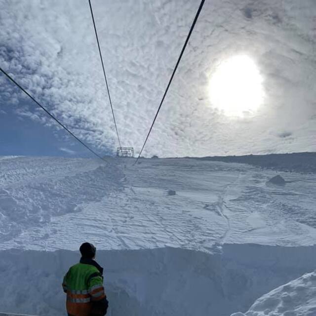 Opening earlier than usual on the 14th April., Fonna Glacier