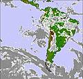 South America Cloud Map